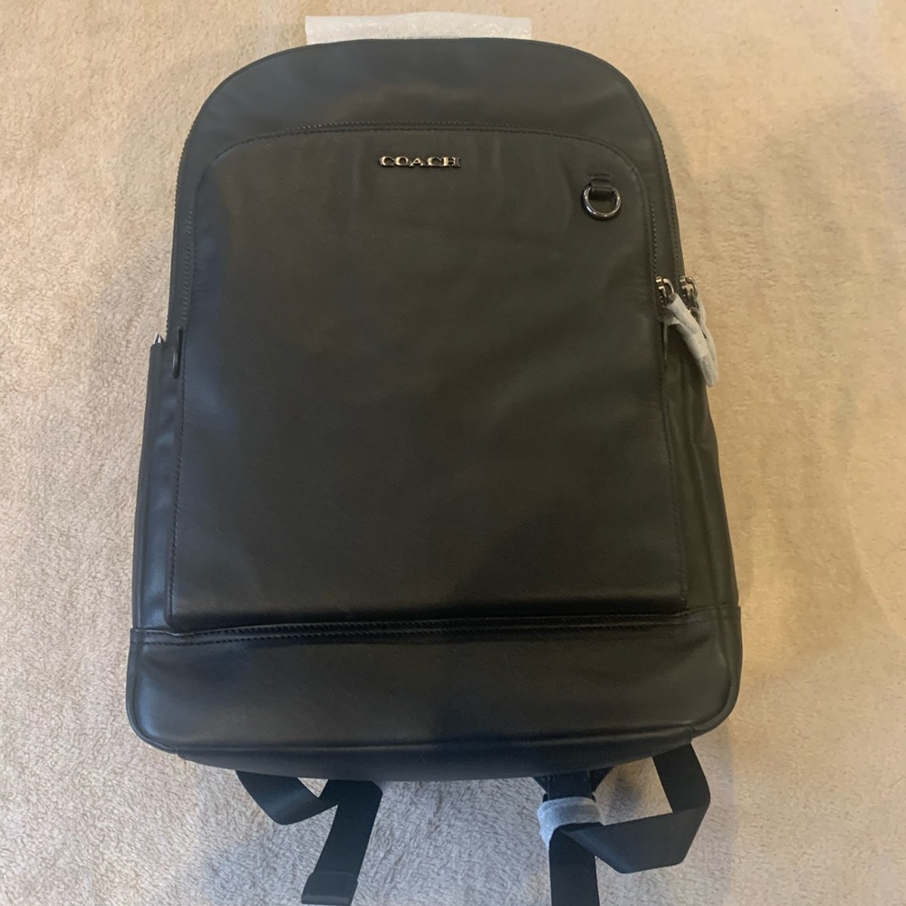 Black Coach Graham backpack
